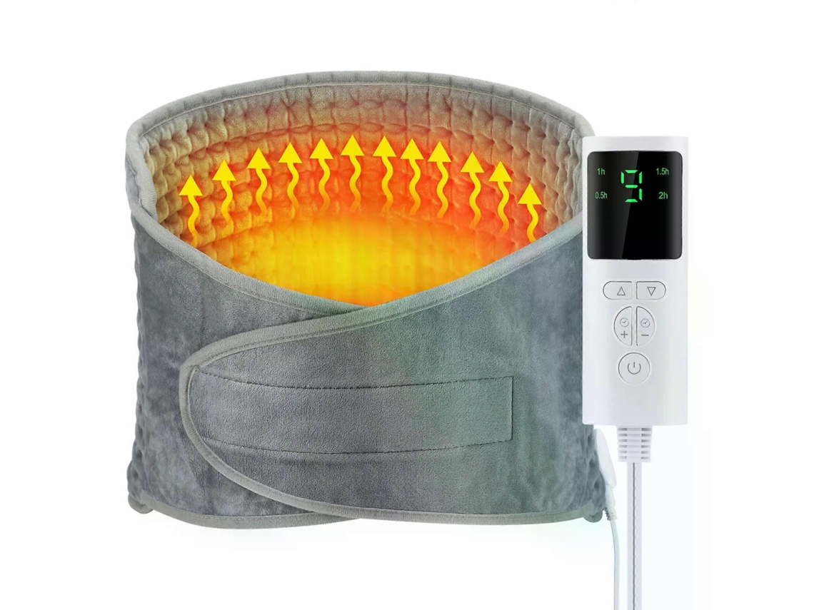 Manta Trmica Eltrica Para Corpo, Cintura E Abdmen, Ideal Para O Inverno. Lavvel E Macia, Perfeita Para Massagem Em Casa Ou No Escritrio. Olysi Shop