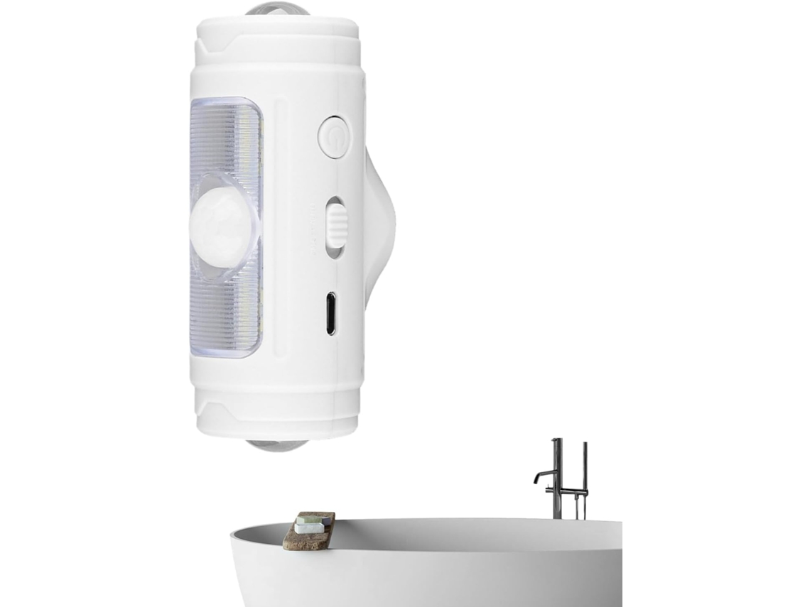 Luminária Noturna Portátil Com Sensor De Movimento Para Uso Interno, E