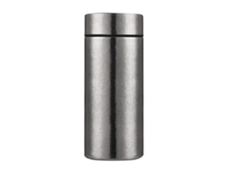Caneca Térmica – Garrafa Desportiva – Garrafa Água – 200 Ml – Aço Inoxidável – Prata