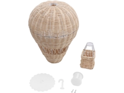 Balão De Ar Quente Trançado Sonew, Detalhes Requintados, Decoração