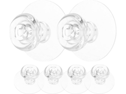 Conjunto De 6 Ganchos Autoadesivos Para Uso Externo, Com Design Em