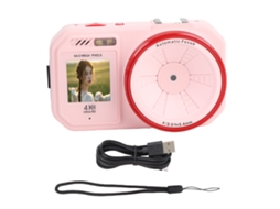 Digital Camera 64mp High Resolution 2.8 Inch Hd Screen 18x Digital Zoom Autofocus Selfie Portable Compact Camera For School Travel Pink LAXISCREED