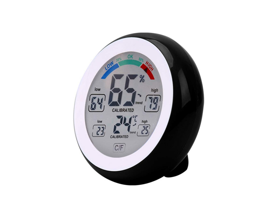 Termômetro E Higrômetro Meichoon Para Ambientes Internos Externos, Medidor Eletrônico Sem Fio De Temperatura Umidade, Tela Sensíve Aquaforge