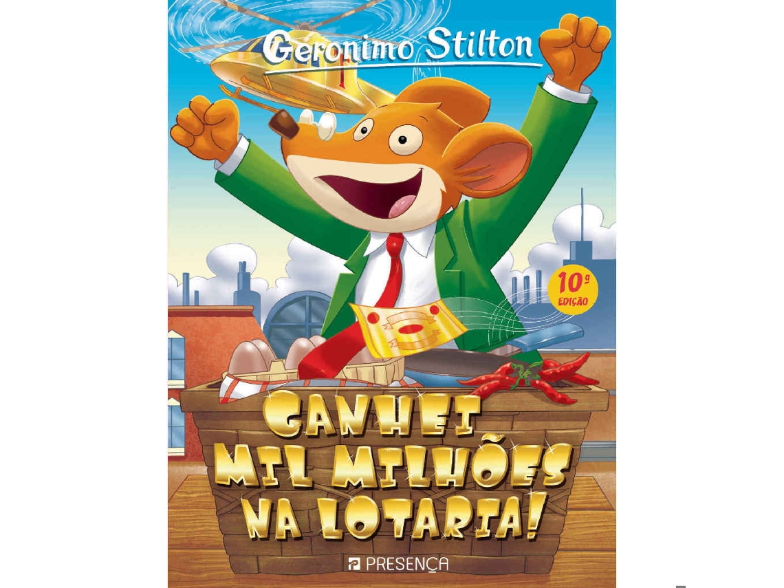 Livro Geronimo Stilton - Ganhei Mil Milhões Na Lotaria! de Geronimo Stilton (Português)