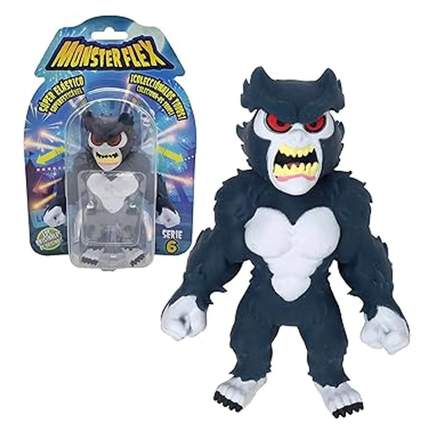 Bizak Monsterflex The Beast Figura Elástica 25 Cm, Coleccionable 64390004 Thebeast Bizakp25