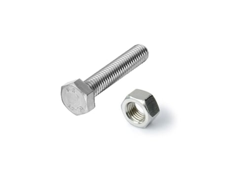 Pack de 13 Parafusos de Cabeça Sextavada com Porcas Ø6X16Mm YULIANG TOOLS