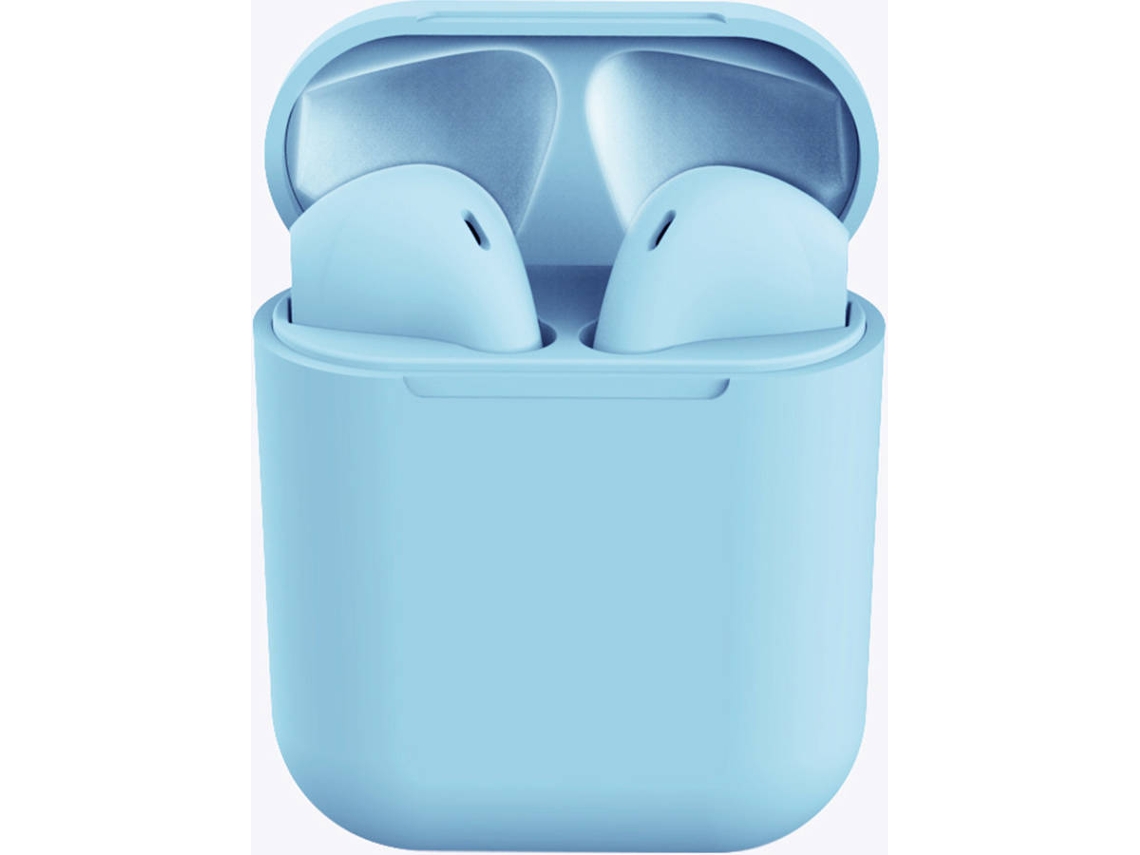 Auriculares Bluetooth True Wireless FONEDA Inpods 12 (In Ear - Microfone - Azul)