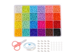 Miçangas de Vidro para Kit de Fabricação de Joias de Pulseira Variedades de Contas para Adultos Meninas Contas para Kits JEDBESETZT