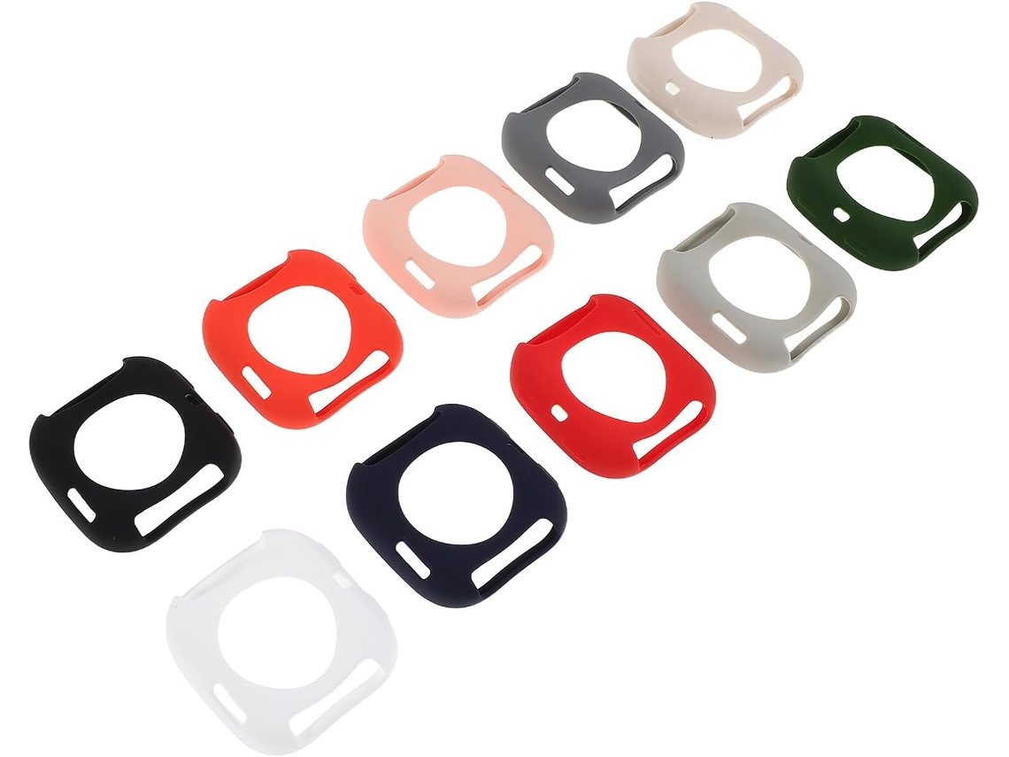 Conjunto De 10 Capas Protetoras Reutilizáveis Silicone Para