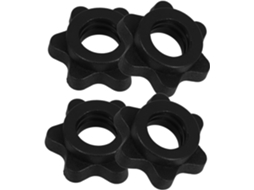 Porca Autotravante Para Barras De Peso 2,5 Cm, Plástico Resistente,