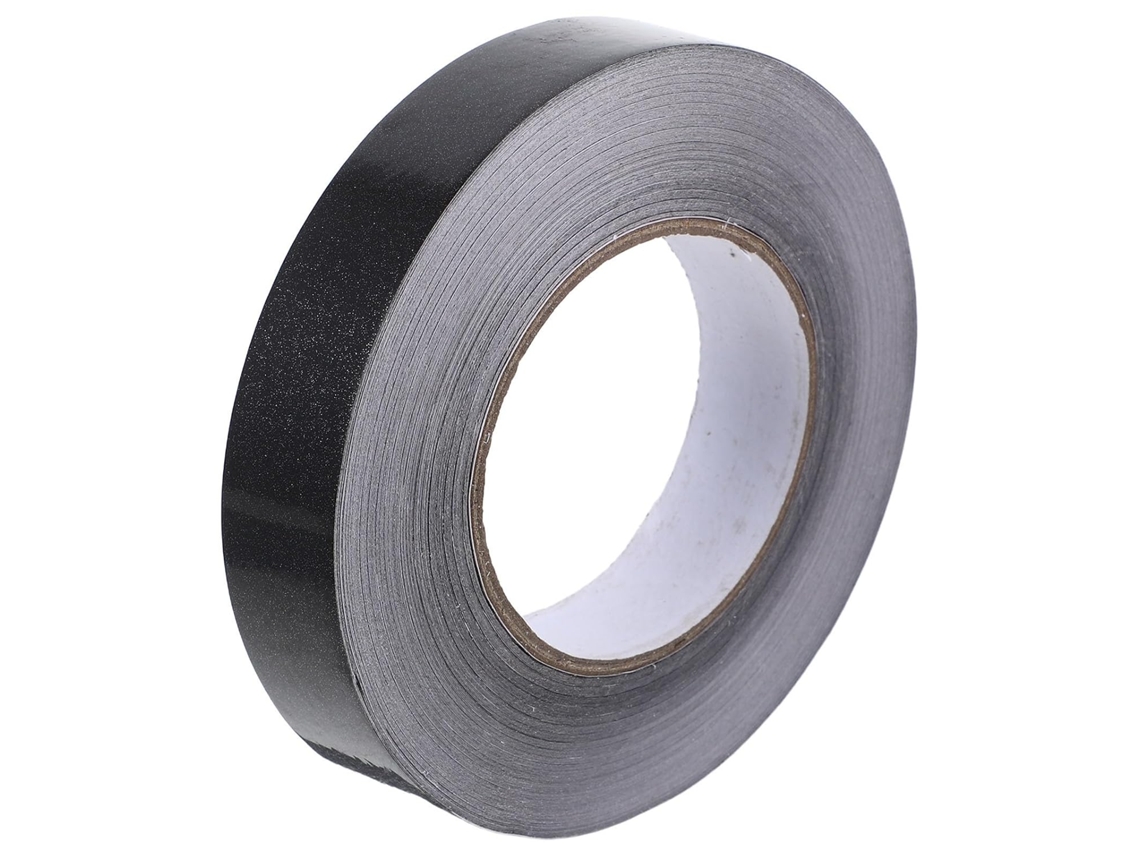 Fita De Vedação Autoadesiva De Pvc Preta, 50m, Com Proteção Contra Manchas.