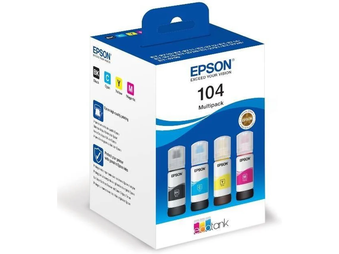 Tinteiro EPSON 104 Ecotank Multipack