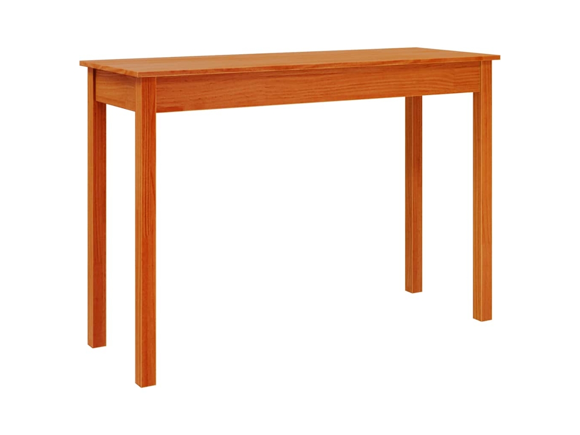 Console Table, Console Tables Vidaxl Marrom Madeira De Pinho (n/a)