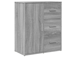 Aparador Derivados de Madeira Cinzento Sonoma MAISON EXCLUSIVE (60x31x70 cm)