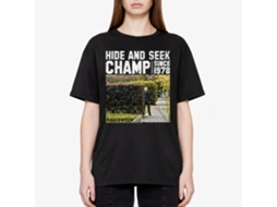 Rockinstone Halloween Movie Hide And Seek Bushes Black Adult T-shirt Size:m