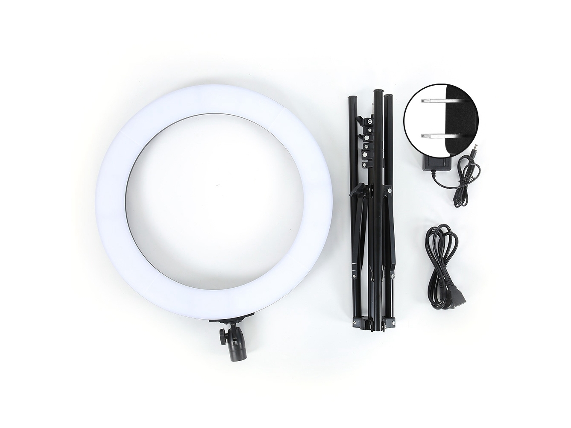 Luz Led Ajustável Com Dimming E Preenchimento Iluminação Colorida