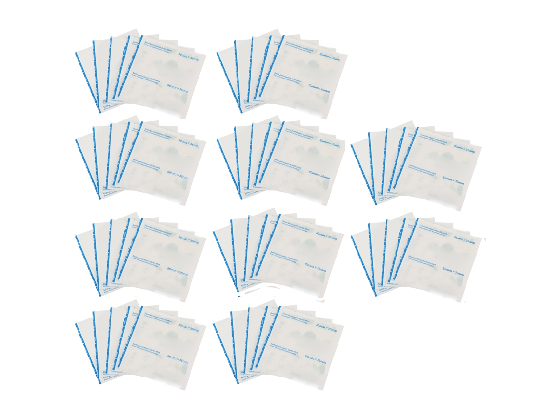 50pcs Fita De Proteção À Prova D'água Para Tatuagem De Sobrancelha Pasta Pós-tatuagem Suprimentos De Tatuagem