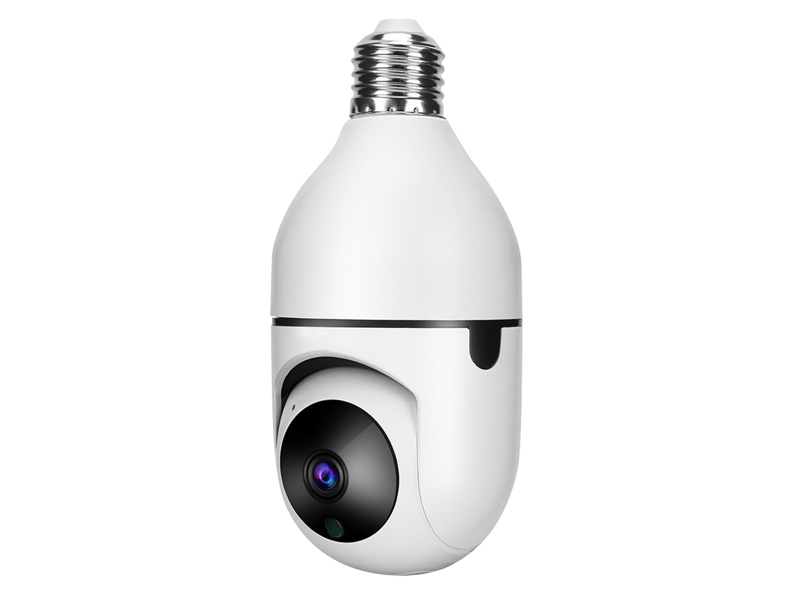 Câmara Bulbo 2,4 Ghz Wifi Bulbo 1080P E27 Panorâmica 360 graus