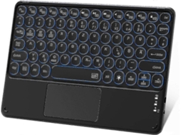 Teclado Bluetooth com Touchpad Recarregável Sem Fio TAISHENGDA