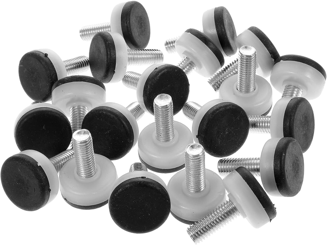 Conjunto De 30 Niveladores Móveis Ajustáveis, Extensores De Pernas Reforçados Para Mesas, Cadeiras, Sofás E Armários