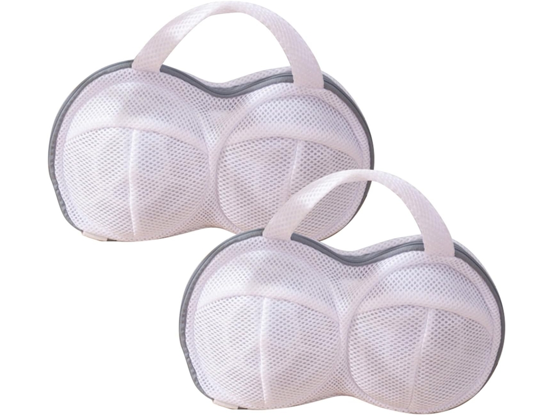 Conjunto de 2 Sacos para Lavar Sapatos Tênis BRILVIBERA (cinza, 2 Unidades)