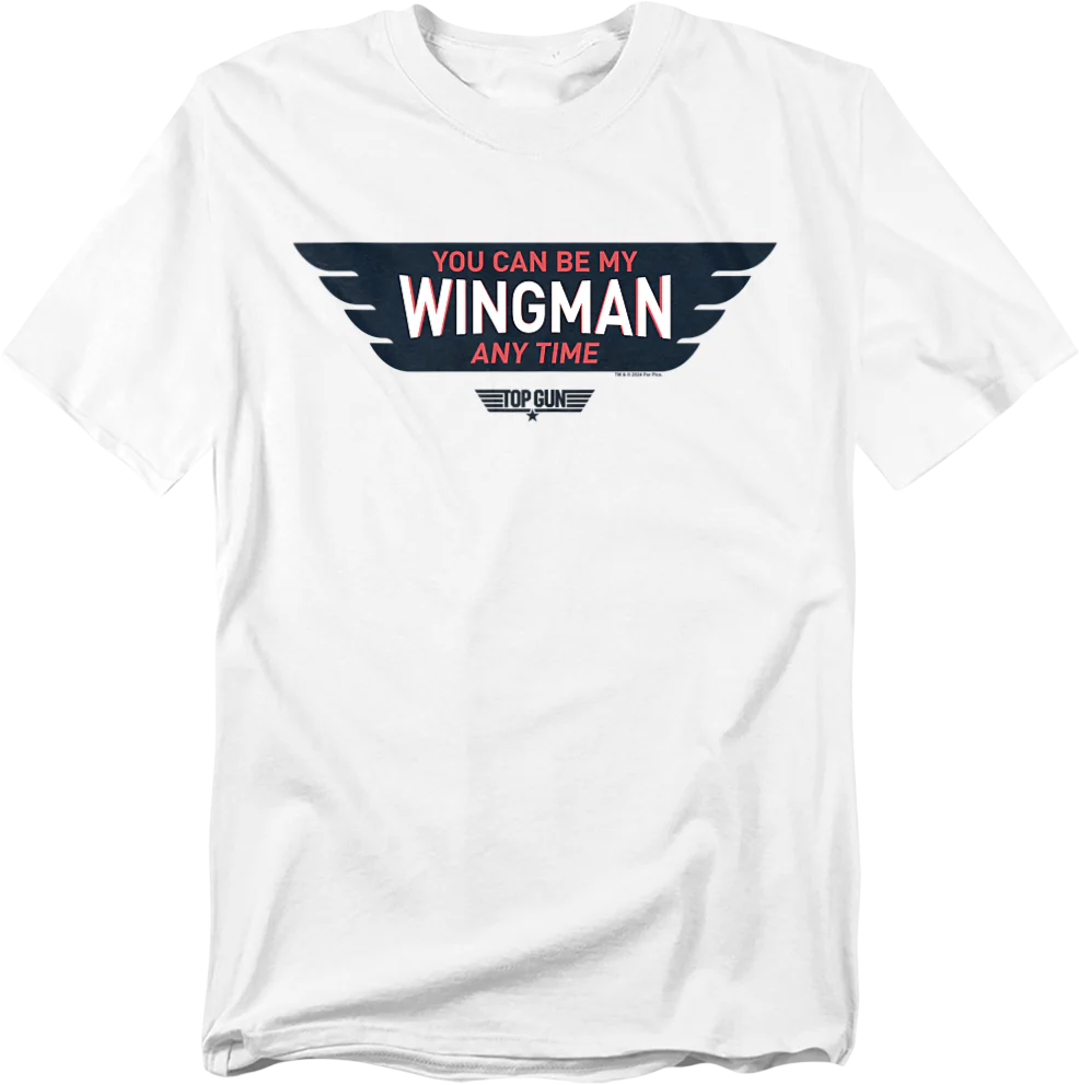 T-shirt Rockinstone You Can Be My Wingman Any Time Top Gun(xl)