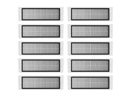 Filtros Hepa Compatíveis Com O Aspirador De Pó Xiaomi 1s Sdjqr01rr Roborock S50 S5 Max S6 E4 E5 Para Substituição Do Aspirador Robô Mi_ptg