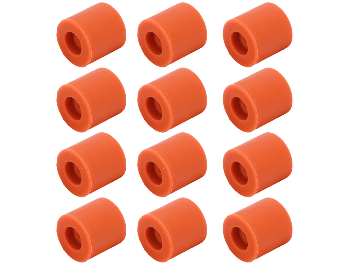 Conjunto De 12 Amortecedores De Silicone Para Nivelamento Da Mesa Aquecida De Impressoras 3d(16 Mm)