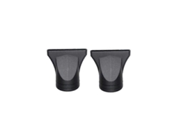 Pacote de 2 Secador Cabelo Profissional Preto Difusor Bico Plástico Design L Argo GOKOCO