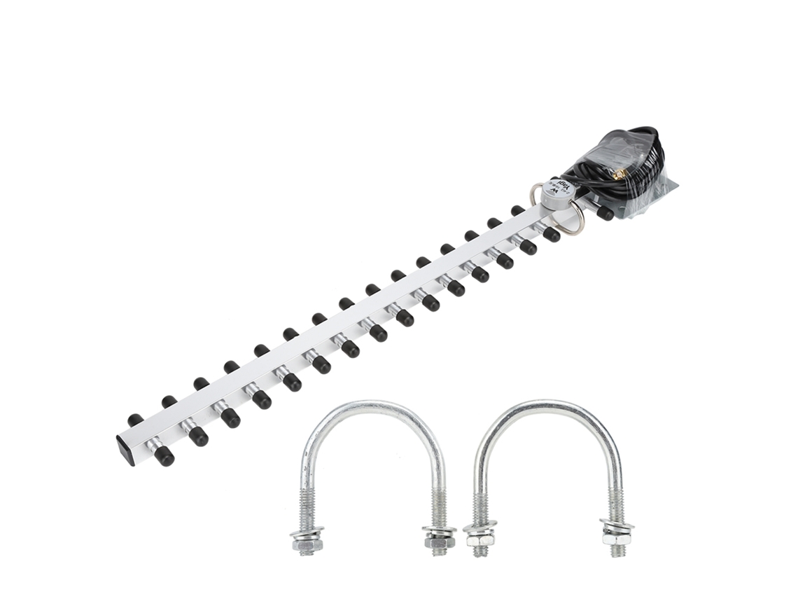 Antena Yagi De Alta Ganho 25dbi Para Roteador 2.4g Placa De Rede Sem Fio