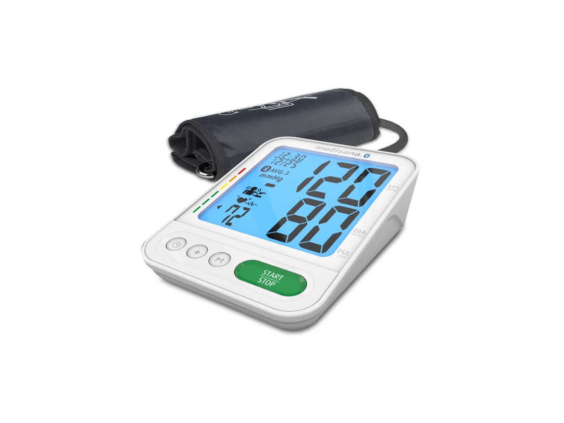 Medidor de tensão arterial de braço MEDISANA BU 584 Connect, bluetooth, ecrã retroiluminado