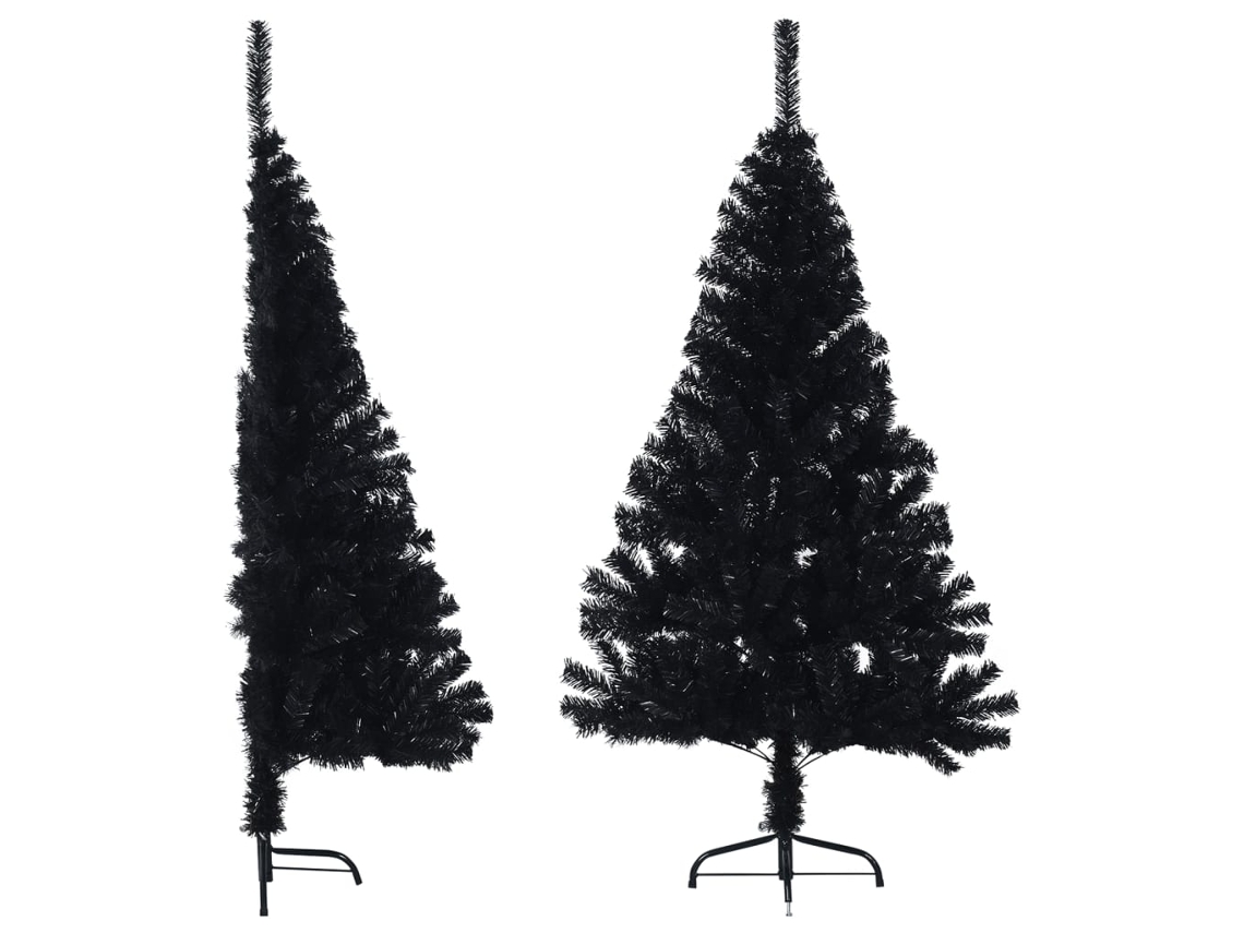 Christmas Tree, Christmas Trees Vidaxl Preto Pvc (120 Cm)