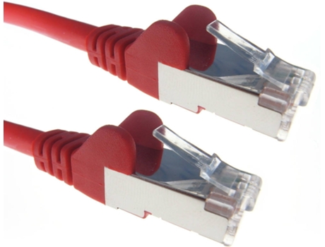 Cabo COMPUTER GEAR (RJ45 - 0.5 m - Vermelho)