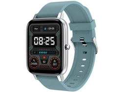 Smartwatch Fitness Tracker, Temperatura Corporal, Frequência Cardíaca, Pressão Arterial, Sono, Ip67, Android/ios Azul Yizhood