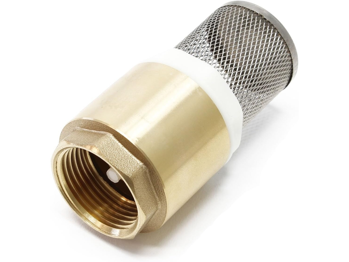 Válvula De Pé Em Bronze Dn25 2 Partes