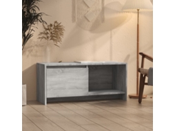 Vidaxl Móvel De Tv 90x35x40 Cm Derivados De Madeira Sonoma Cinzento