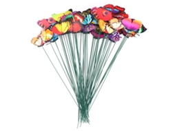 Laxiscreed - Kit De 50 Borboletas Decorativas Para Jardim E Decoração Exterior