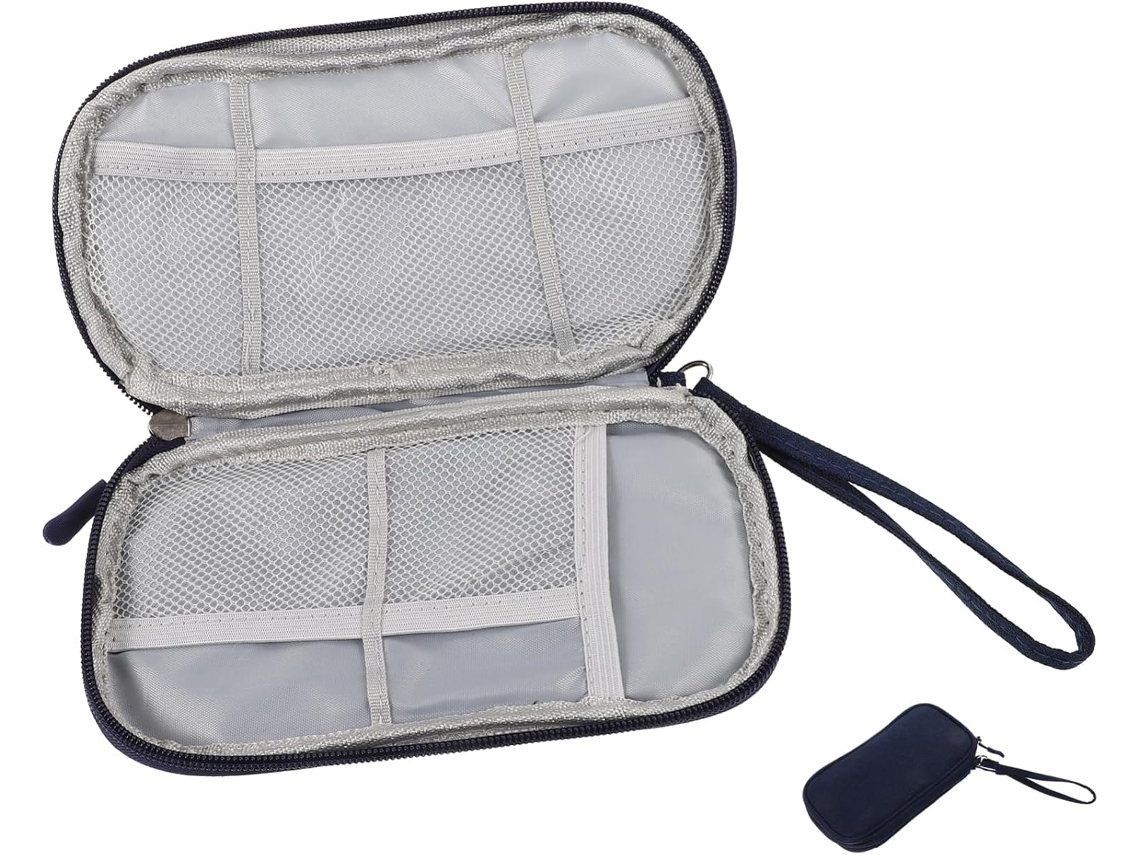 Bolsa Leve Para Cabos Usb, Organizador E Protetor De Acessórios Eletrônicos. Bolsa Leve Para Cabos Usb, Organizador E Protetor De Acess Gokoco
