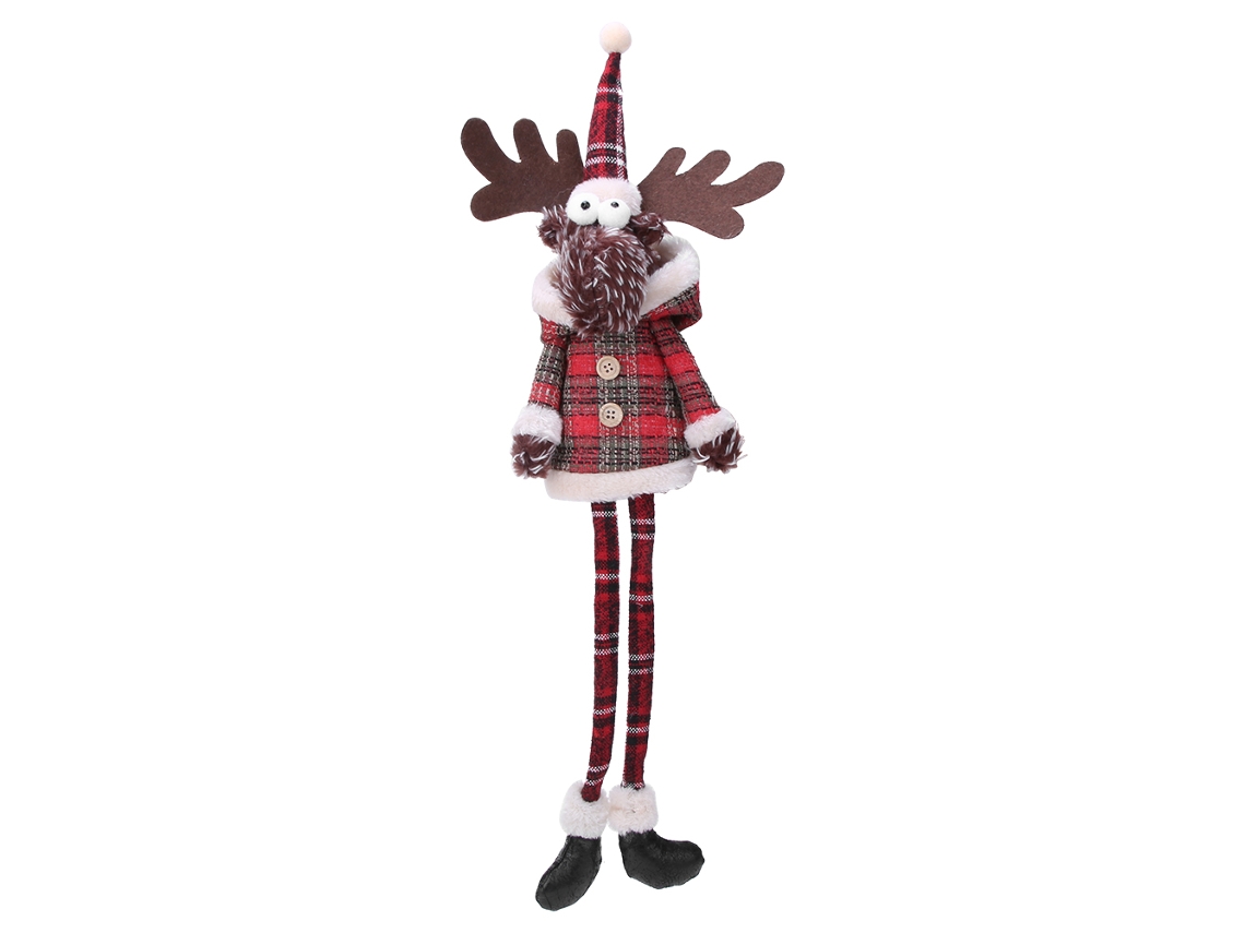 Laxiscreed Boneco De Natal Veado Para Decoração, Árvores E Presentes Festivos