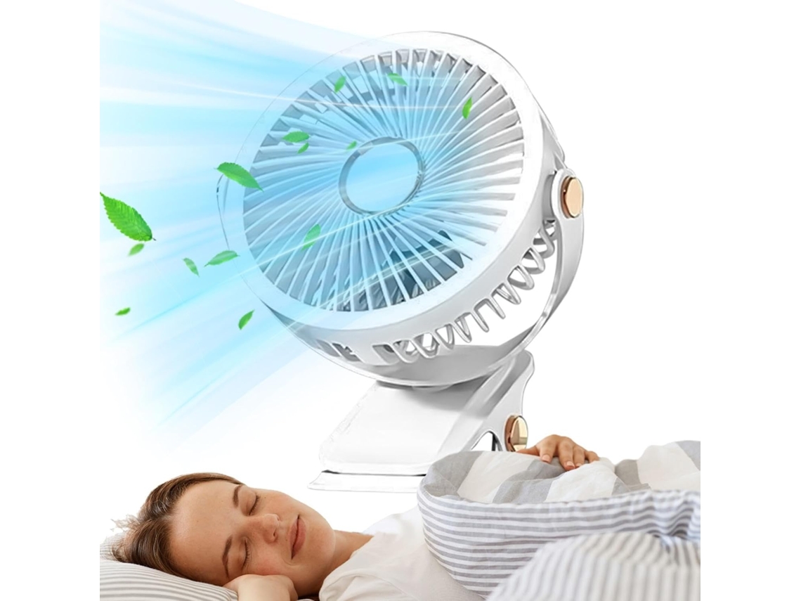Ventilador De Torre Silencioso Recarregável Via Usb