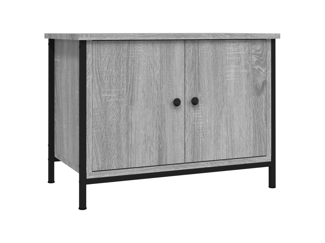 Tv Cabinet, Tv Cabinets Vidaxl Cinzeto Madeira Processada (n/a)