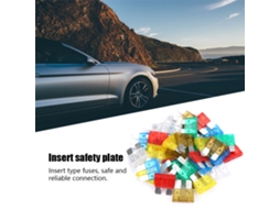 Kit De 36 Fósforos Mini Lâmina Multicolor Para Carro, Caminhão - Tamanho Pequeno (m)