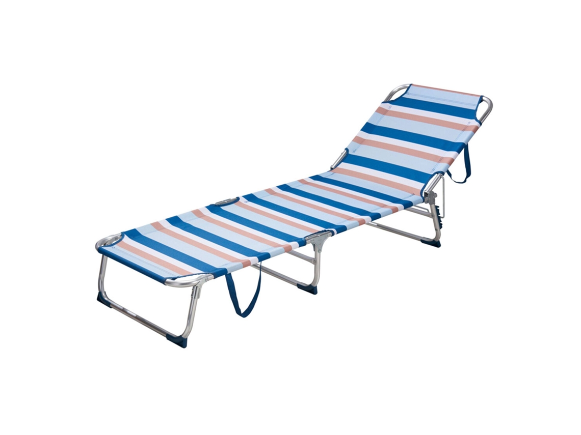 Cama De Camping Well Home Em Alumínio E Poliéster 600d