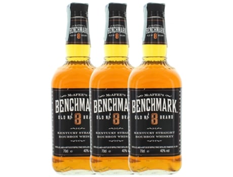 Bourbon Buffalo Trace Benchmark Old Nº 8 Brand 70 cl (Caixa de 3 unidades)