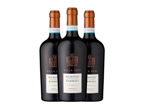 Vinho MONDO DEL VINO Villa Pani Appassimento Barbera Piedmont (0.75 L - 3 Unidades)