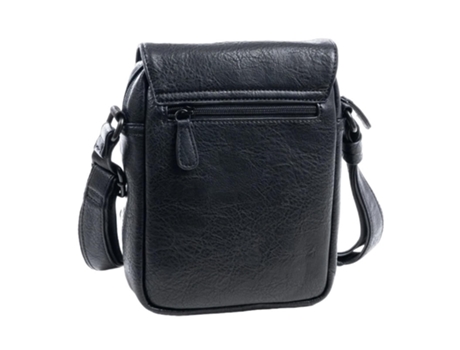 Mala de Ombro de MATTIES Pequena Pala Rustic Preto