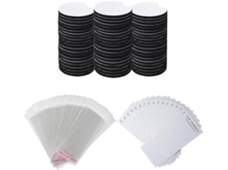 Conjunto De Porta Copos Para Carro Em Branco Para Sublimação, Inclui 60 Porta Copos Redondos, 30 Car Gokoco