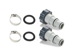 Adaptador Para Mangueira De Piscina , Compatível Com Intex, Para Bombas De Piscina E Com Conectores De 32 E 38 Mm. Hengjian (2 Peças)