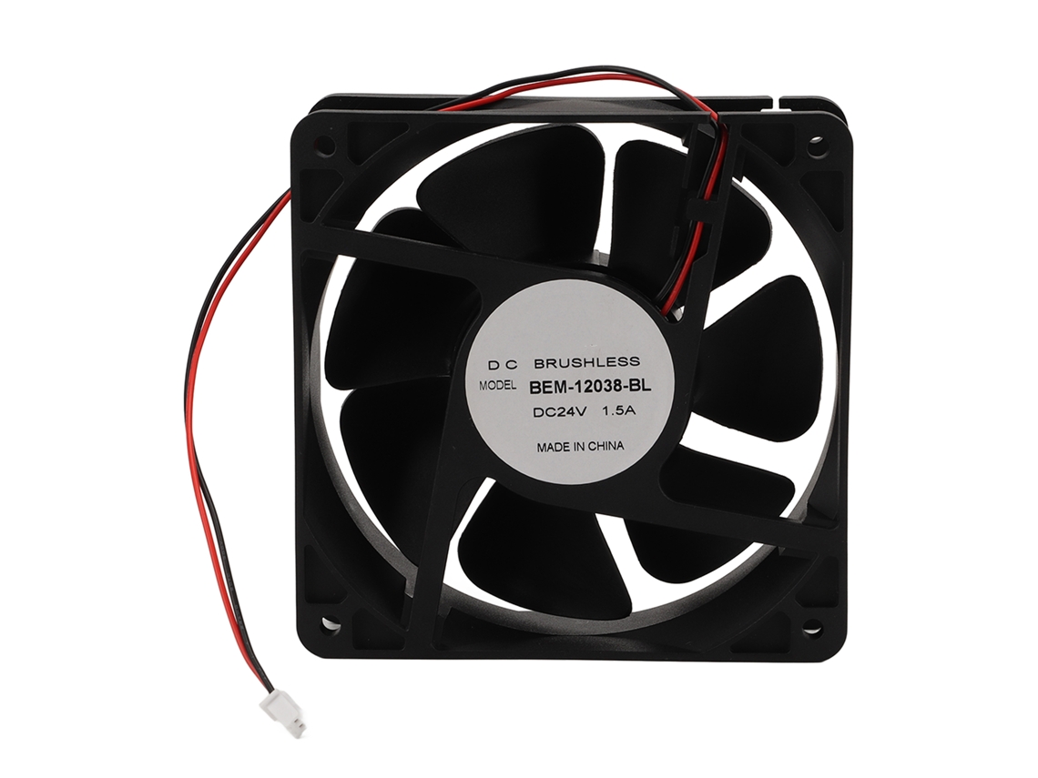 Berm Ventilador De Refrigeração De Alto Desempenho, 2400-2500rpm, Abs, Dc24v, Para Computadores, Dissipação Rápida