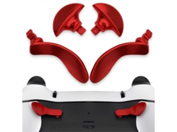 Conjunto De 4 Botões Traseiros De Metal Profissionais Para Controle De Ps5 Edge. Hengjian